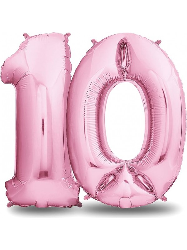 Happy Birthday decoratie ballon 10de verjaardag