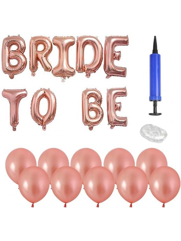 13 stuks Bride to be ballonnen set