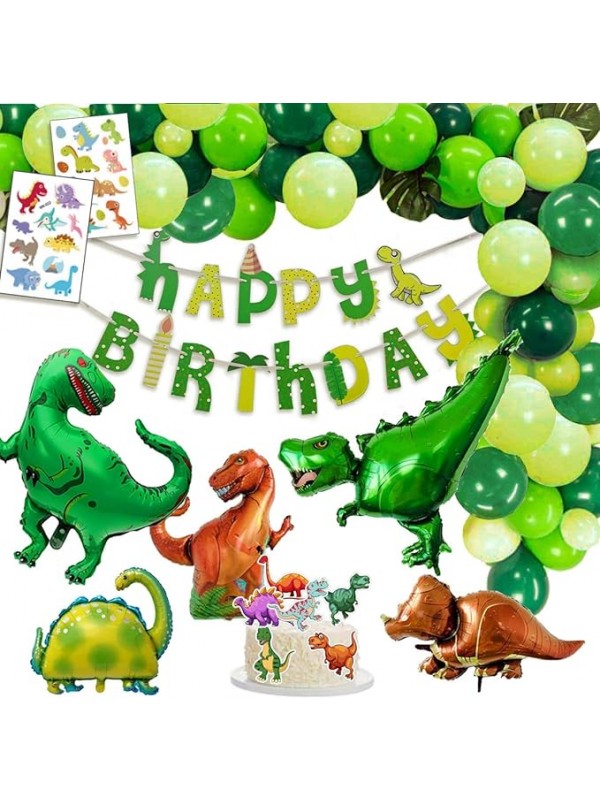 Decoratie voor verjaardag, dinosaurus ballonnen, ...